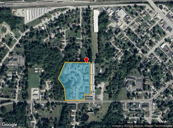  W Walnut St, North Vernon, IN Parcel Map