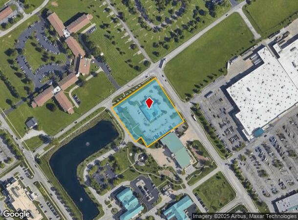  1970 Broadway St, Clarksville, IN Parcel Map