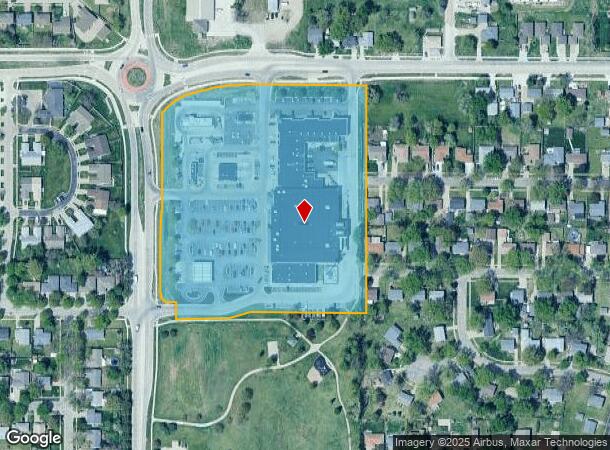 1550 S Coddington Ave, Lincoln, NE Parcel Map