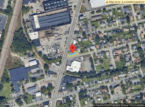  1540 Elmwood Ave, Cranston, RI Parcel Map