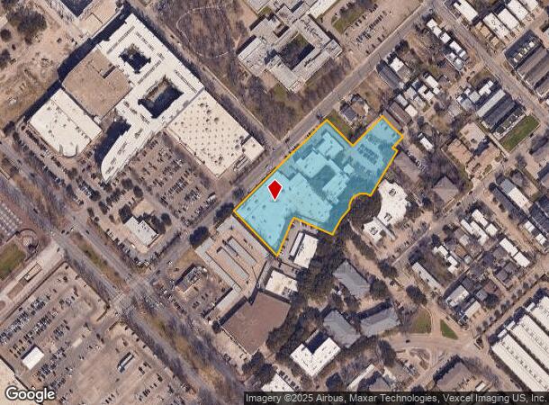 3940 Capitol Ave, Dallas, TX Parcel Map