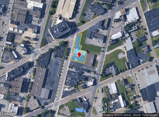 319 Elm St, Buffalo, NY Parcel Map