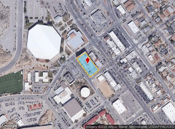  100 W Glory Rd, El Paso, TX Parcel Map