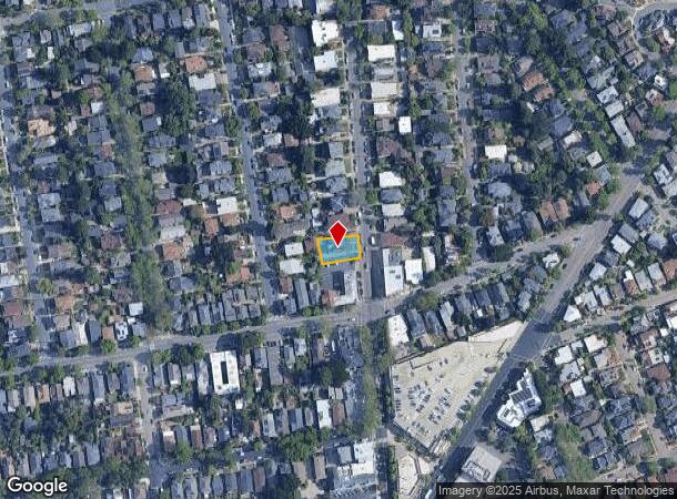 3158 College Ave, Berkeley, CA Parcel Map