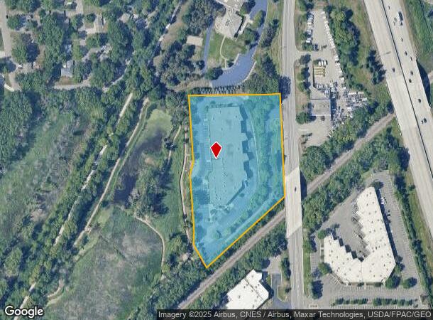 5850 Baker Rd, Minnetonka, MN Parcel Map