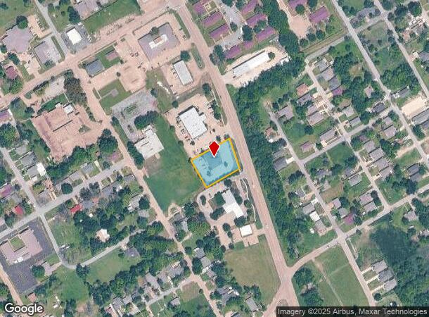 805 S Clay St, Ennis, TX Parcel Map