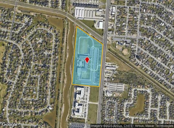 4395 Paredes Line Rd, Brownsville, TX Parcel Map