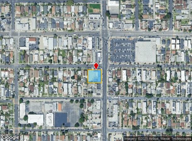  1714 W 35Th St, Los Angeles, CA Parcel Map