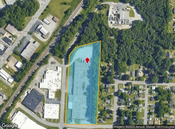  211 Old Thomasville Rd, High Point, NC Parcel Map