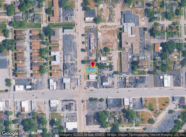 14637 Pulaski Rd, Midlothian, IL Parcel Map