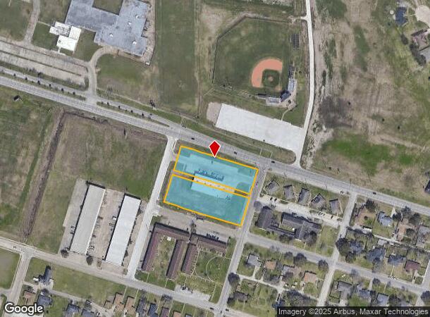  1717 W 2Nd St, Freeport, TX Parcel Map