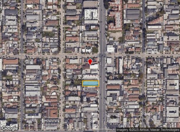  6325 Crenshaw Blvd, Los Angeles, CA Parcel Map