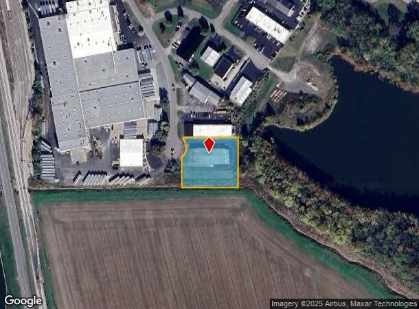  3345 Commerce Dr, Columbus, IN Parcel Map