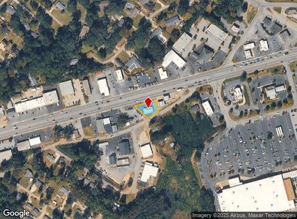  6725 Calhoun Memorial Hwy, Easley, SC Parcel Map
