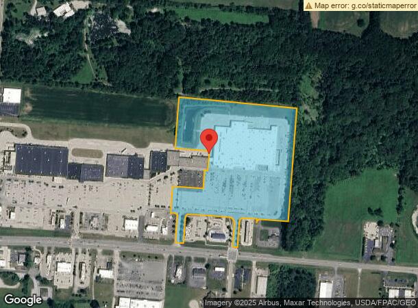  1300 E Ash St, Piqua, OH Parcel Map