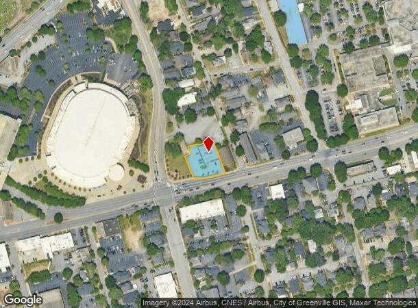  703 E North St, Greenville, SC Parcel Map