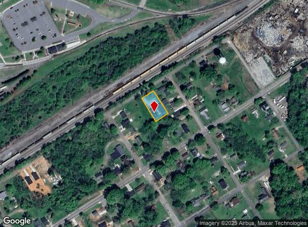 410 N Railroad Es St, Salisbury, NC Parcel Map