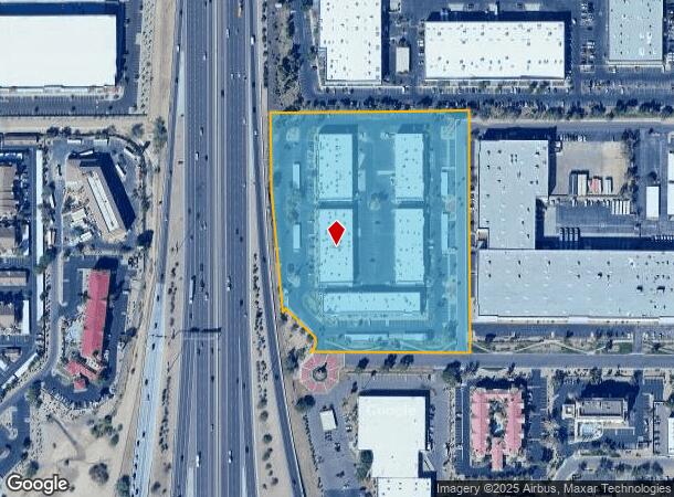 7406 W Detroit St, Chandler, AZ Parcel Map