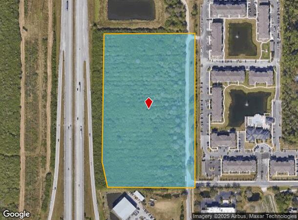  205 Coastal Ln, Melbourne, FL Parcel Map