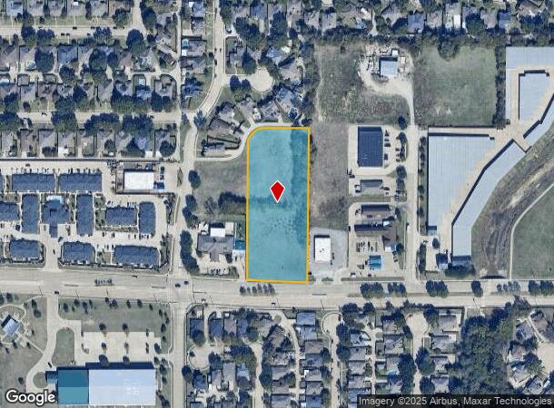 Main St, Allen, TX Parcel Map