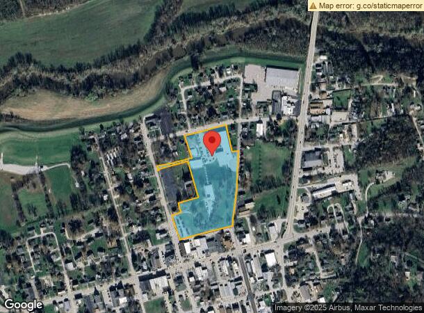  206 Reasor Ave, Taylorsville, KY Parcel Map