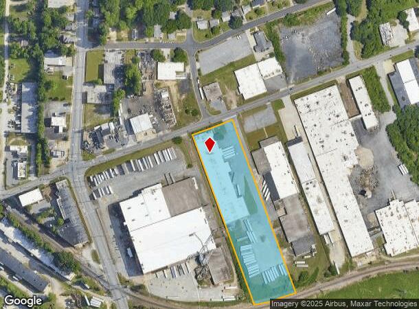  701 W Ward Ave, High Point, NC Parcel Map