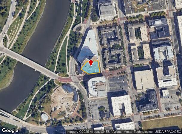 200 Civic Center Dr, Columbus, OH Parcel Map