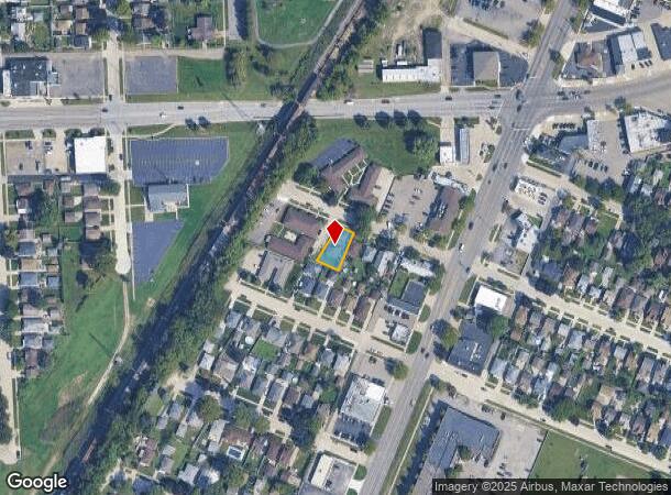 16157 Mclain Ave, Allen Park, MI Parcel Map