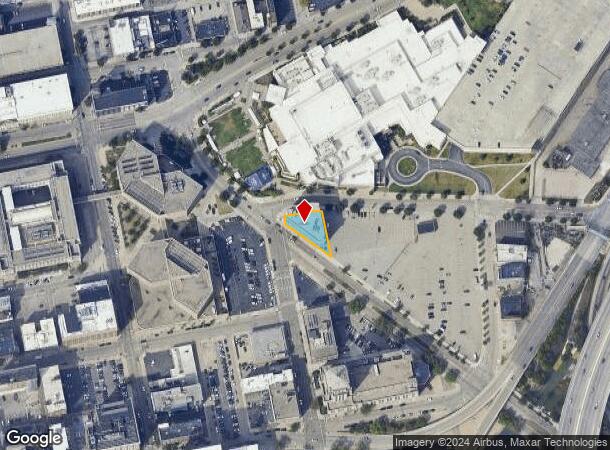  401 E Court St, Cincinnati, OH Parcel Map