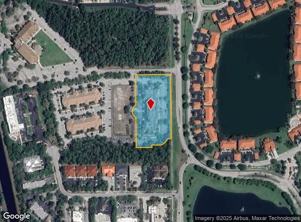  2647 Professional Cir, Naples, FL Parcel Map