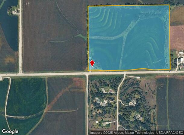 6814 Platteview Rd, Papillion, NE Parcel Map