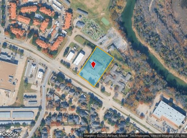  1401 Ne Green Oaks Blvd, Arlington, TX Parcel Map