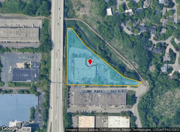  5500 Lincoln Dr, Minneapolis, MN Parcel Map