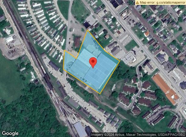  294 S Harper St, Nelsonville, OH Parcel Map