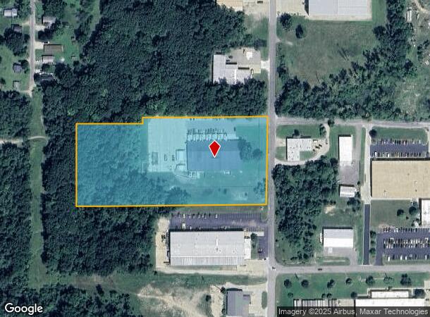 1370 E South St, Owosso, MI Parcel Map