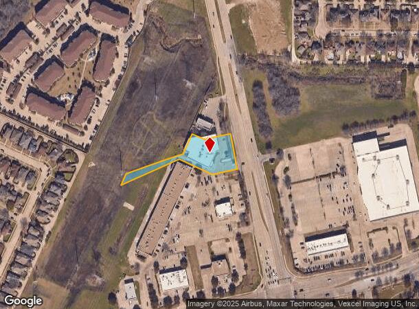 4125 Old Denton Rd, Carrollton, TX Parcel Map