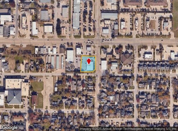 151 S Dooley St, Grapevine, TX Parcel Map