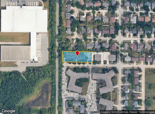 1834 W Pershing St, Appleton, WI Parcel Map