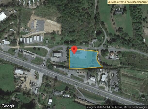  210 Burnsville School Rd, Burnsville, NC Parcel Map