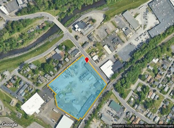  E Market St At Ross Ave, Scranton, PA Parcel Map