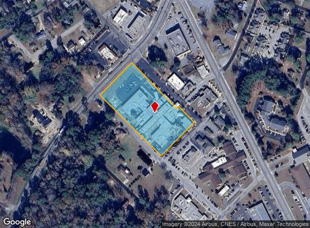  501 S Poplar St, Elizabethtown, NC Parcel Map