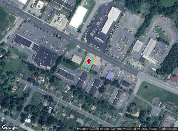  2510 W Main St, Waynesboro, VA Parcel Map