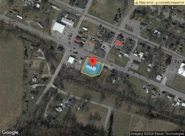  110 E Water St, Borden, IN Parcel Map