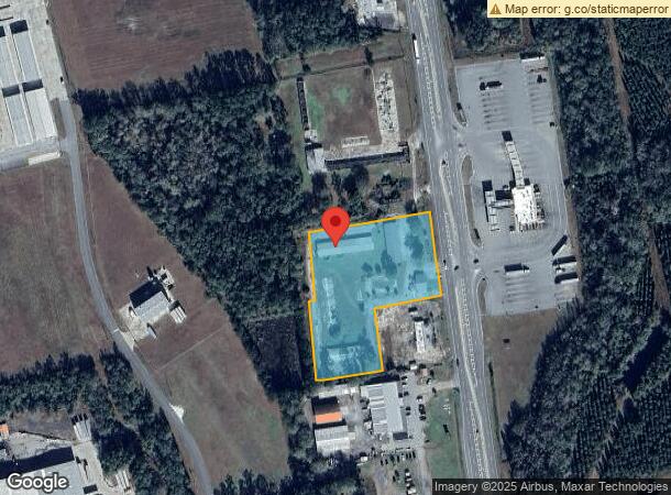  6017 Second St N, Folkston, GA Parcel Map