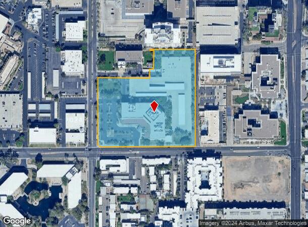  2222 E Highland Ave, Phoenix, AZ Parcel Map