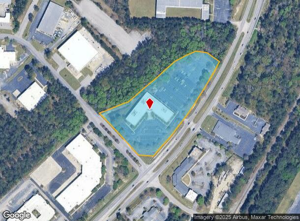 101 Business Park Blvd, Columbia, SC Parcel Map