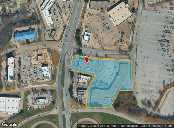 4201 S Cooper St, Arlington, TX Parcel Map