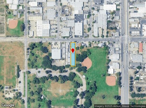 9312 Rush St, South El Monte, CA Parcel Map
