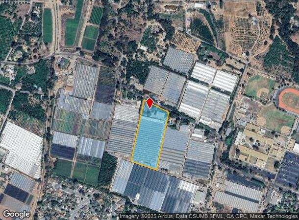 4555 Foothill Rd, Carpinteria, CA Parcel Map