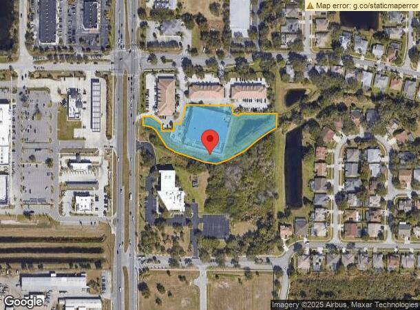  4855 N Wickham Rd, Melbourne, FL Parcel Map